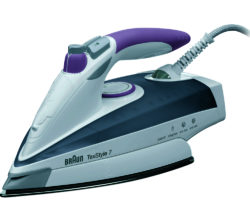 BRAUN  TexStyle 7 TS755 Steam Iron - Grey & Lilac